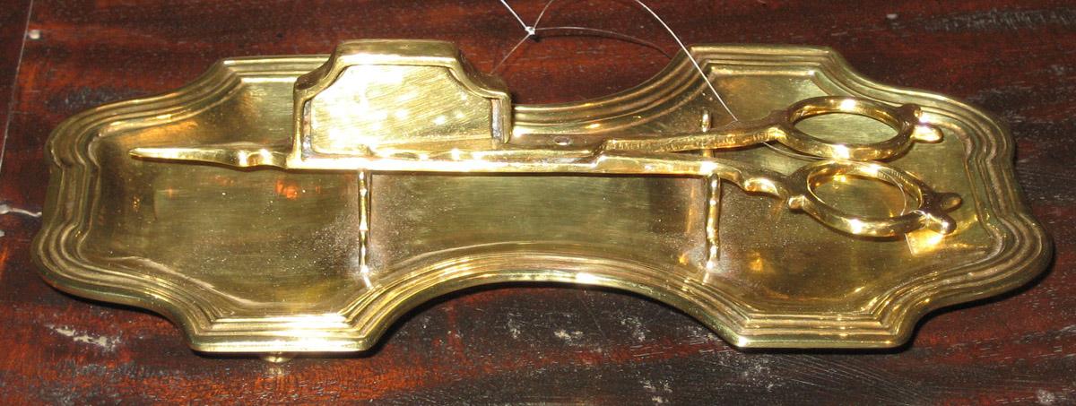 1958.1972 A, B Snuffer and tray