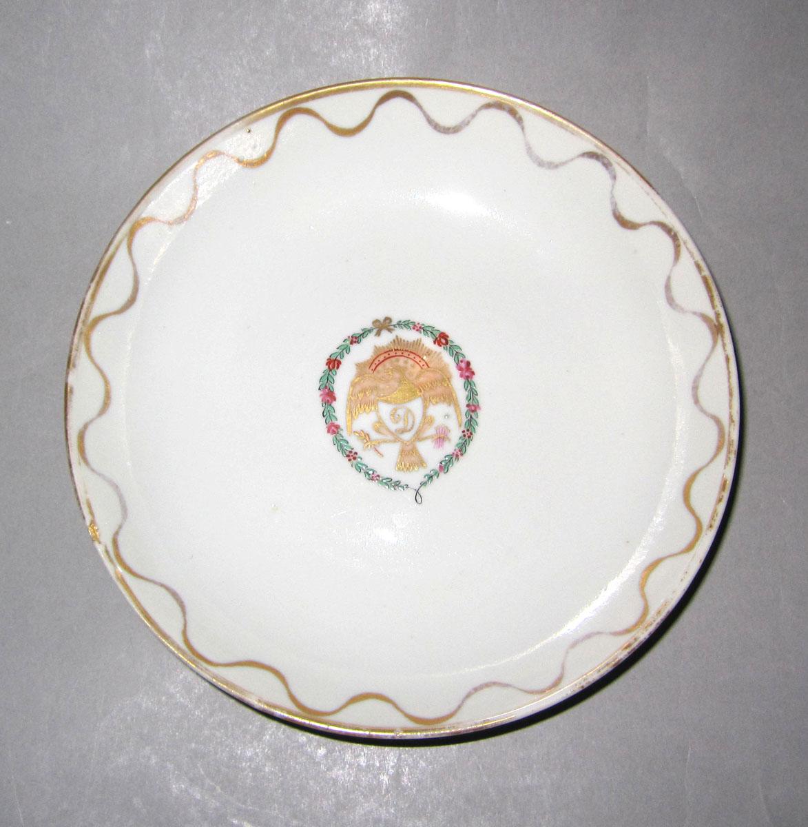 1958.2022.007 Porcelain saucer