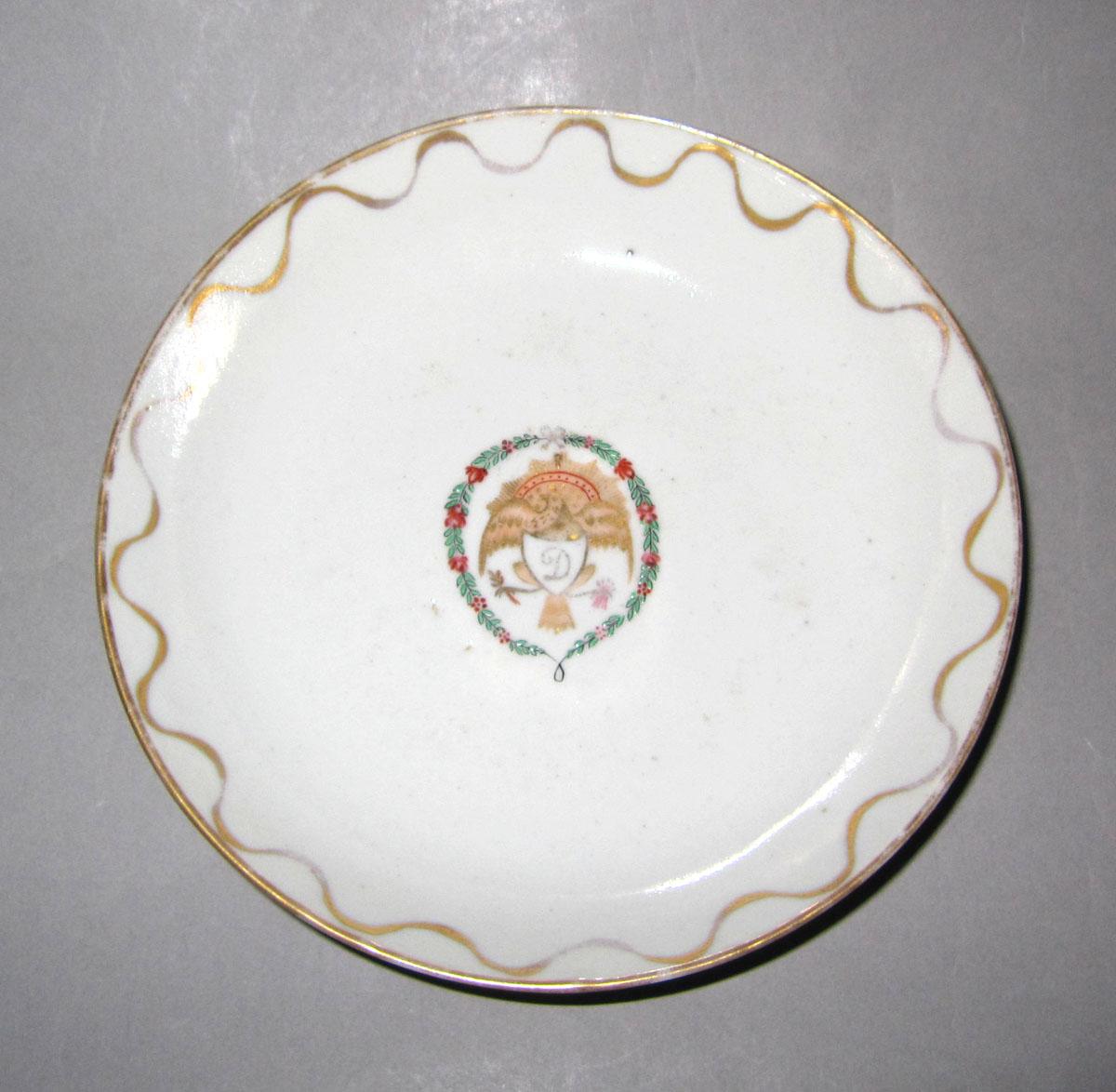 1958.2022.009 Porcelain saucer