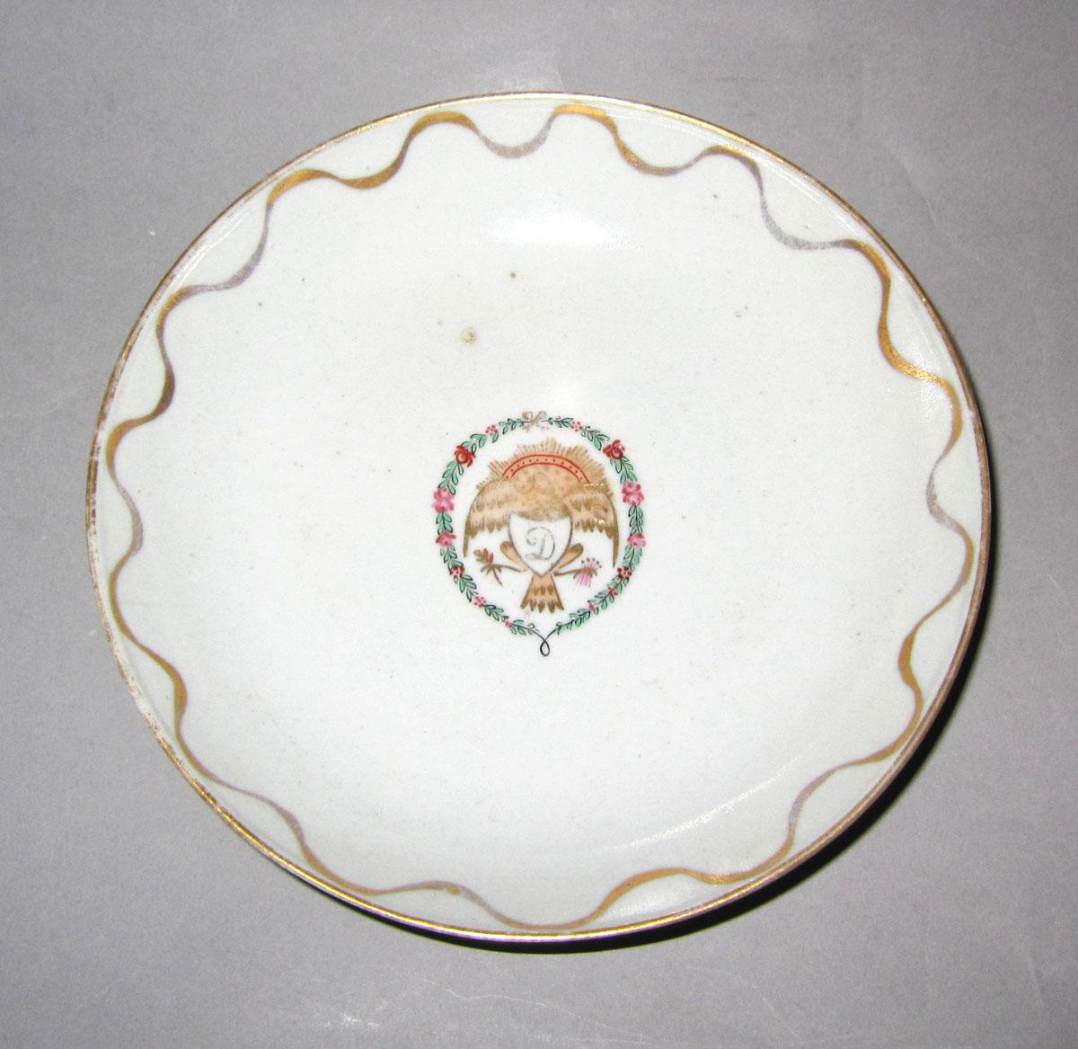 1958.2022.012 Porcelain saucer