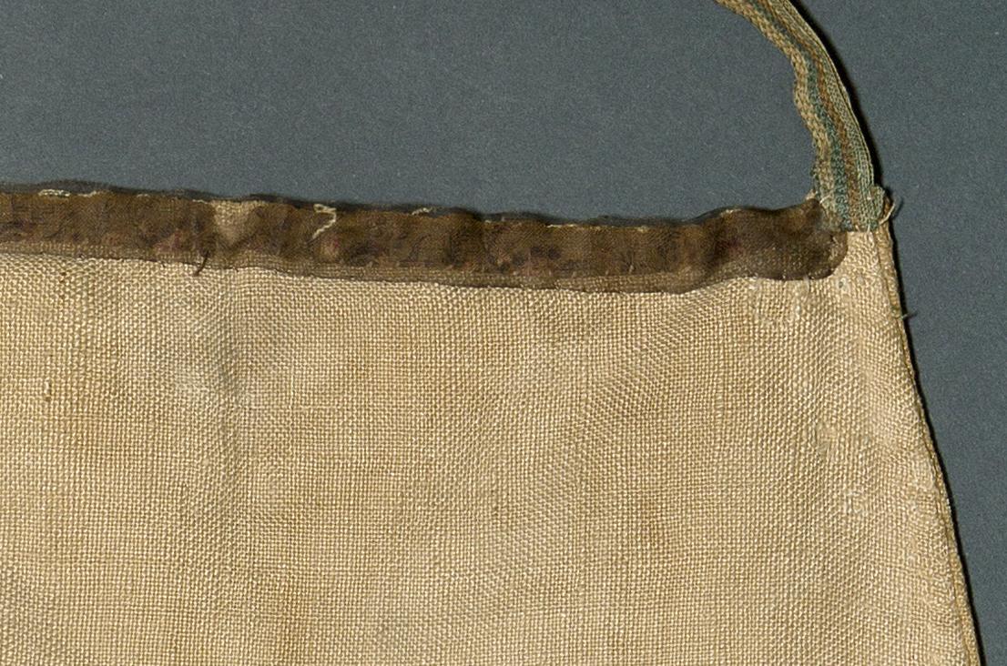 1958.2051 Pocket, Verso Detail