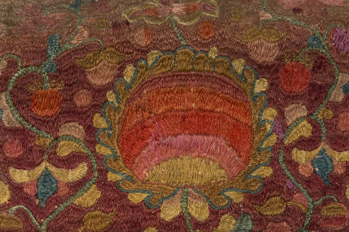 1958.2052 Pocketbook, Pattern Detail