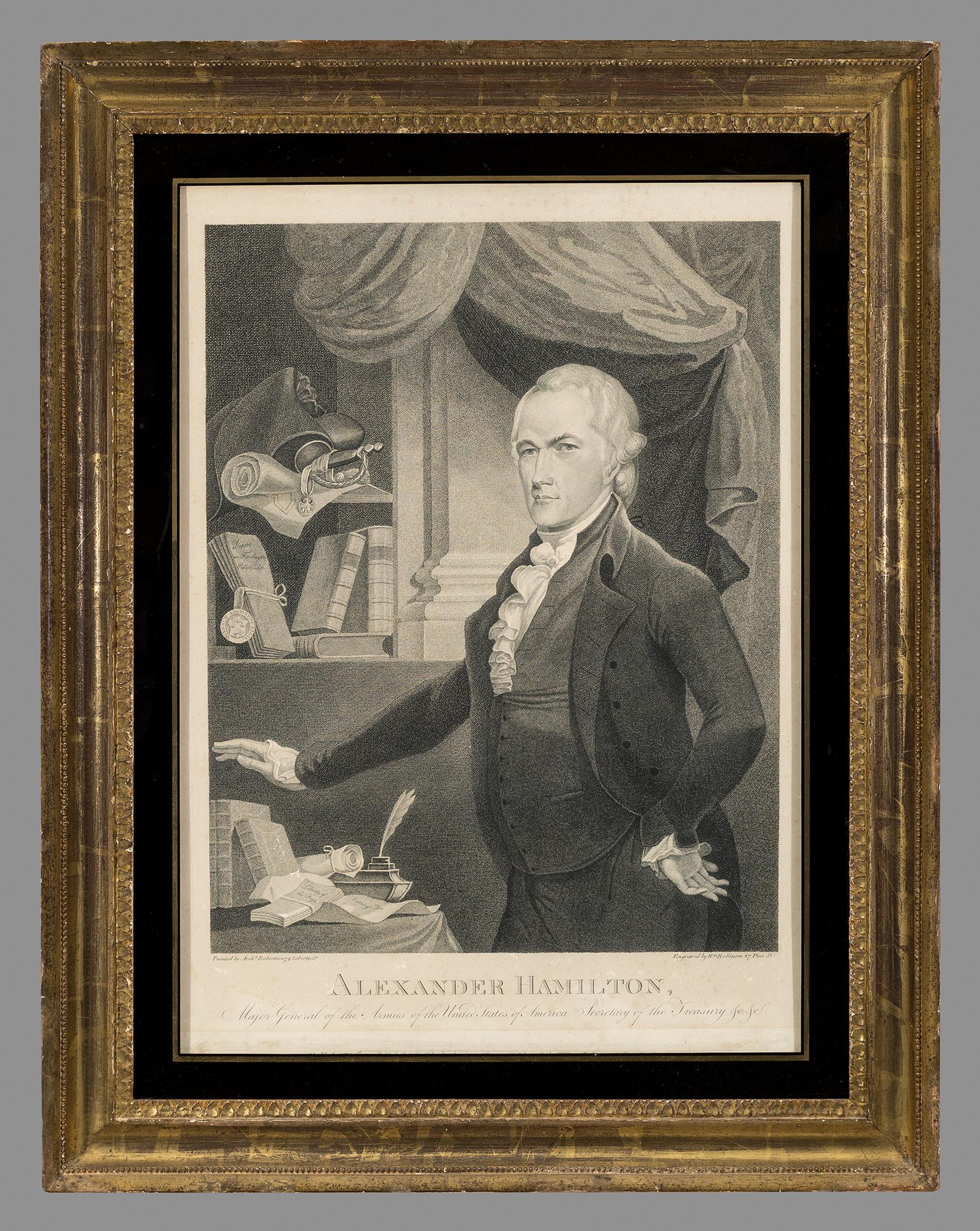 1958.2058 A Print, B Frame, view 1