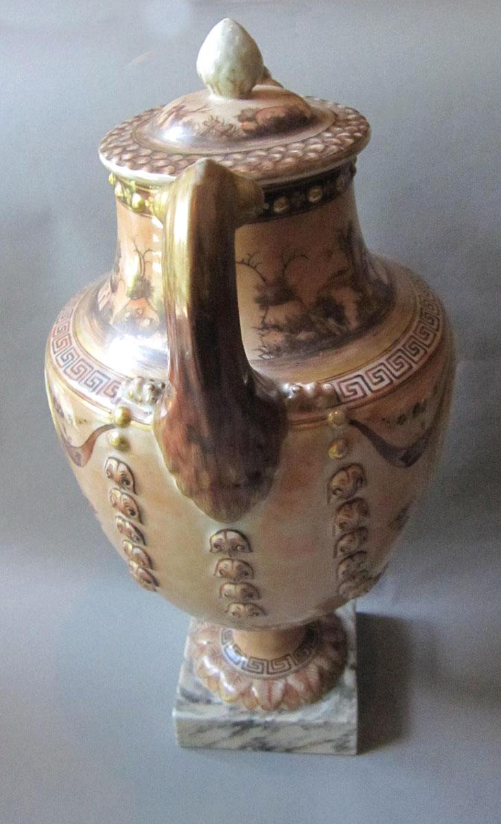 1958.2083 A,B Porcelain urn handle