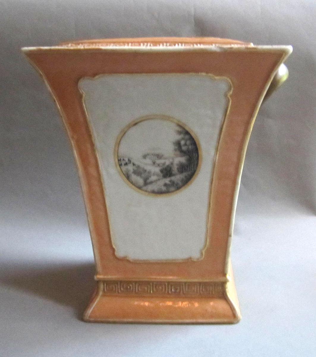 1958.2084.002 A,B Porcelain flower container