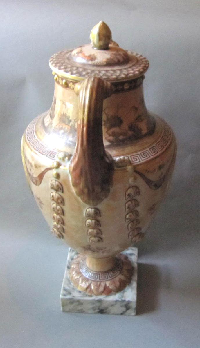 1958.2087 A,B Porcelain urn handle