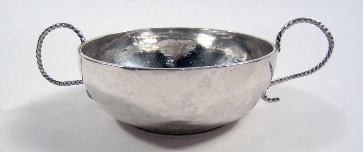 1958.2102 Silver Bowl side view