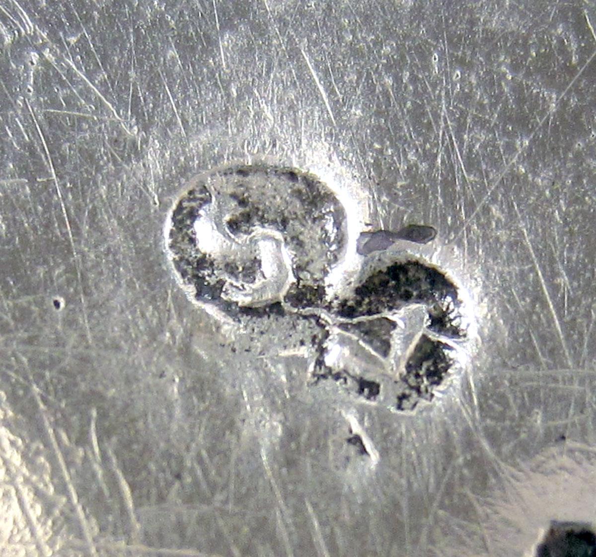 1958.2102 Silver Bowl mark