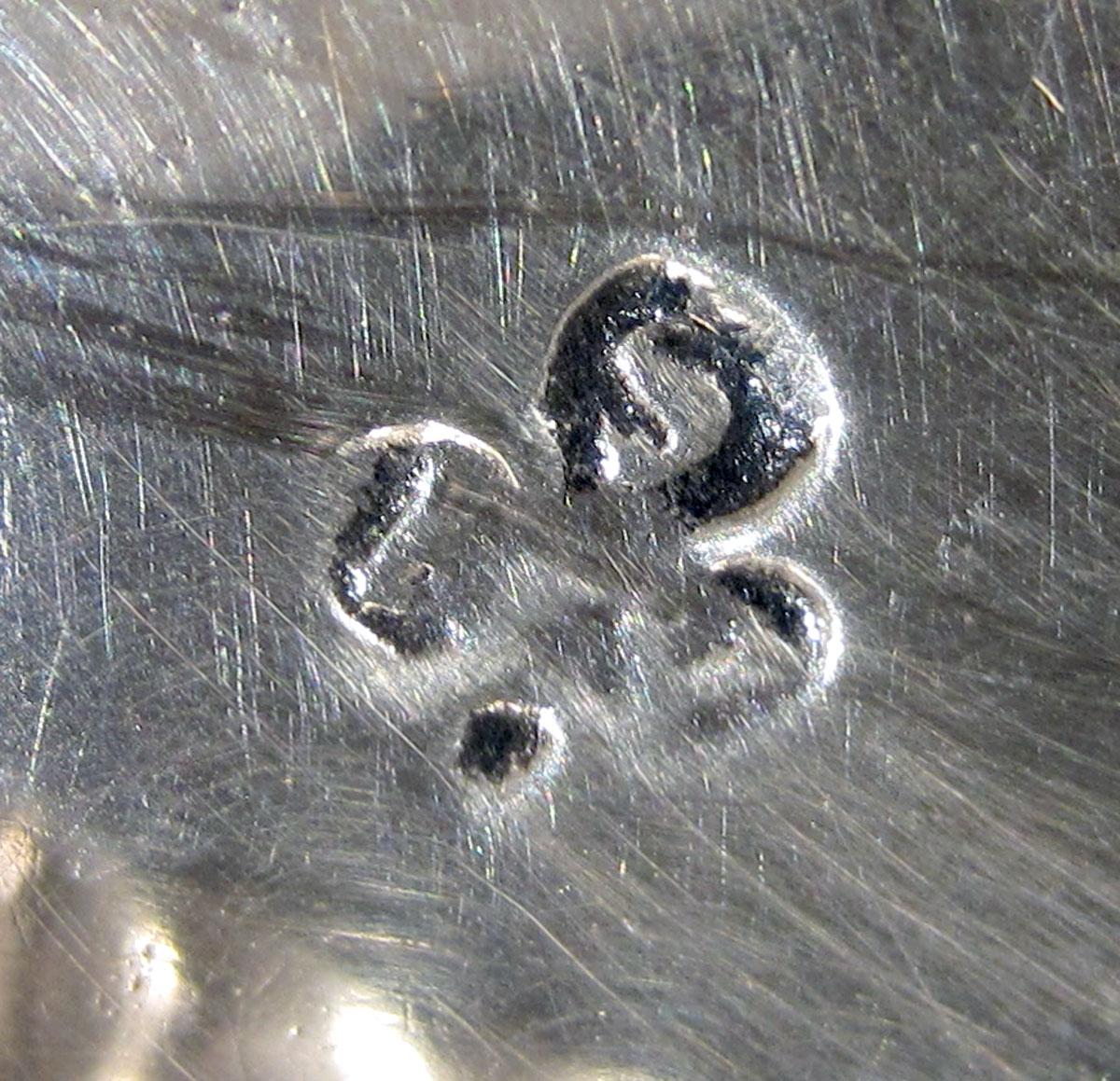 1958.2103 Silver Tankard mark 1