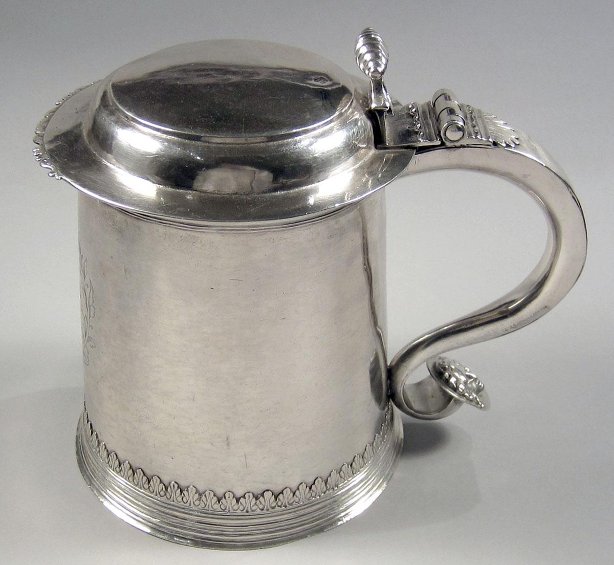1958.2103 Silver Tankard side 1