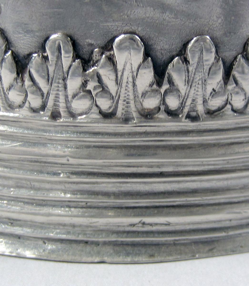 1958.2103 Silver Tankard detail decoration