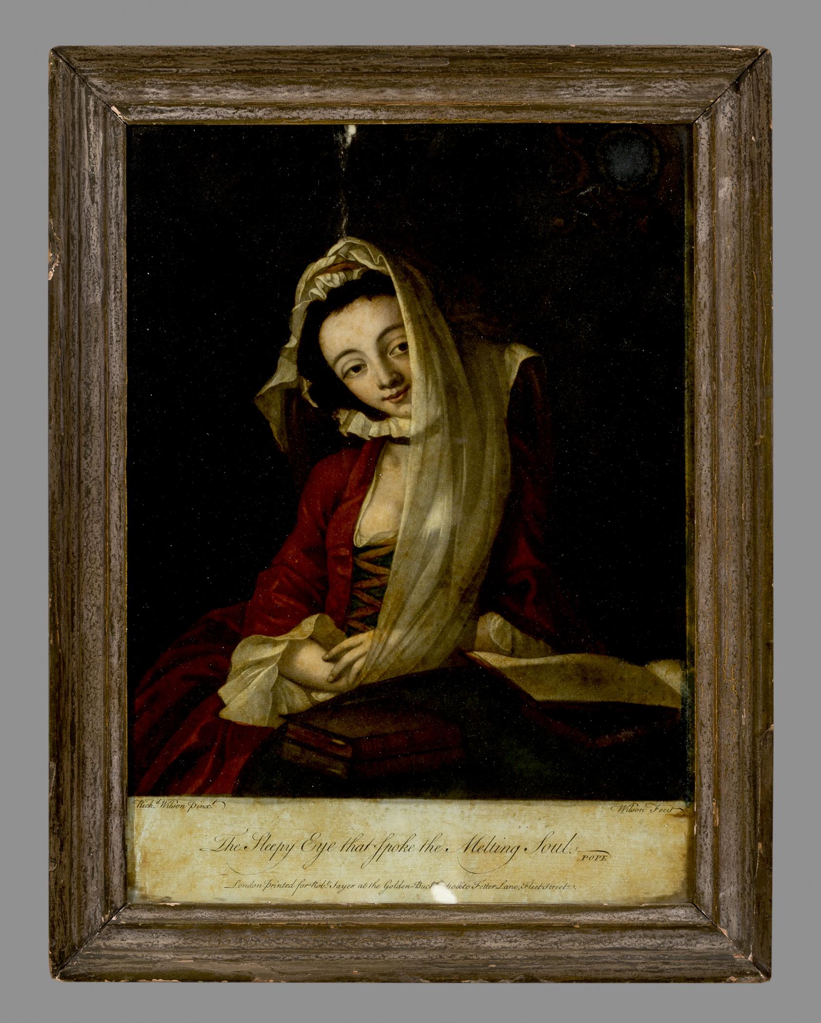 1969.0202 A Print on glass, B Frame, view 1