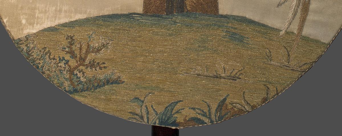 1958.2141 B Pole Screen, Detail 5