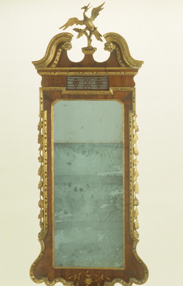 1958.2142 Looking glass or mirror