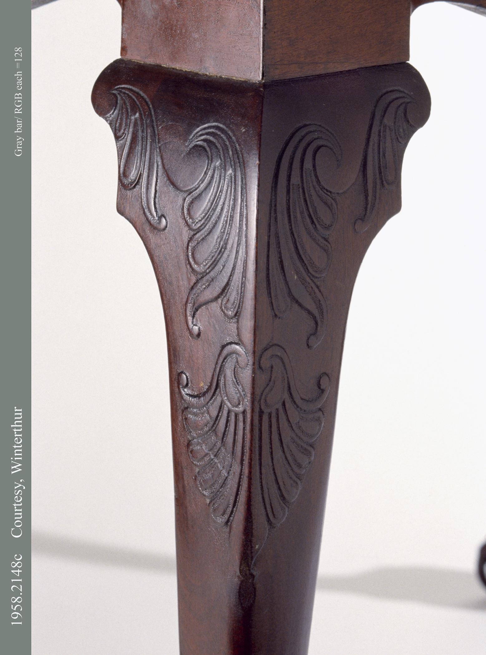 1958.2148 Table, detail