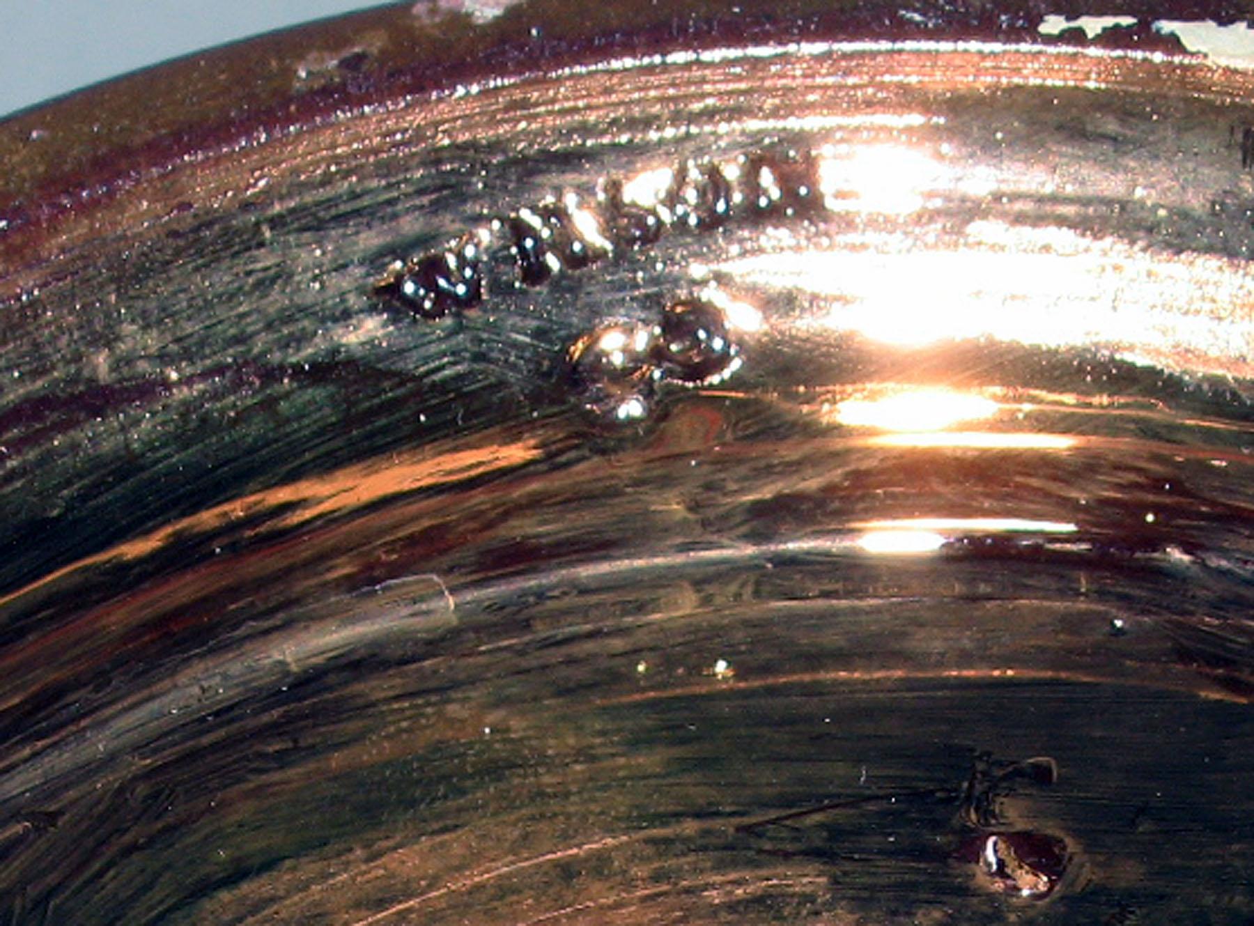 1958.2157 Wilson Lusterware Ice Pail (detail)
