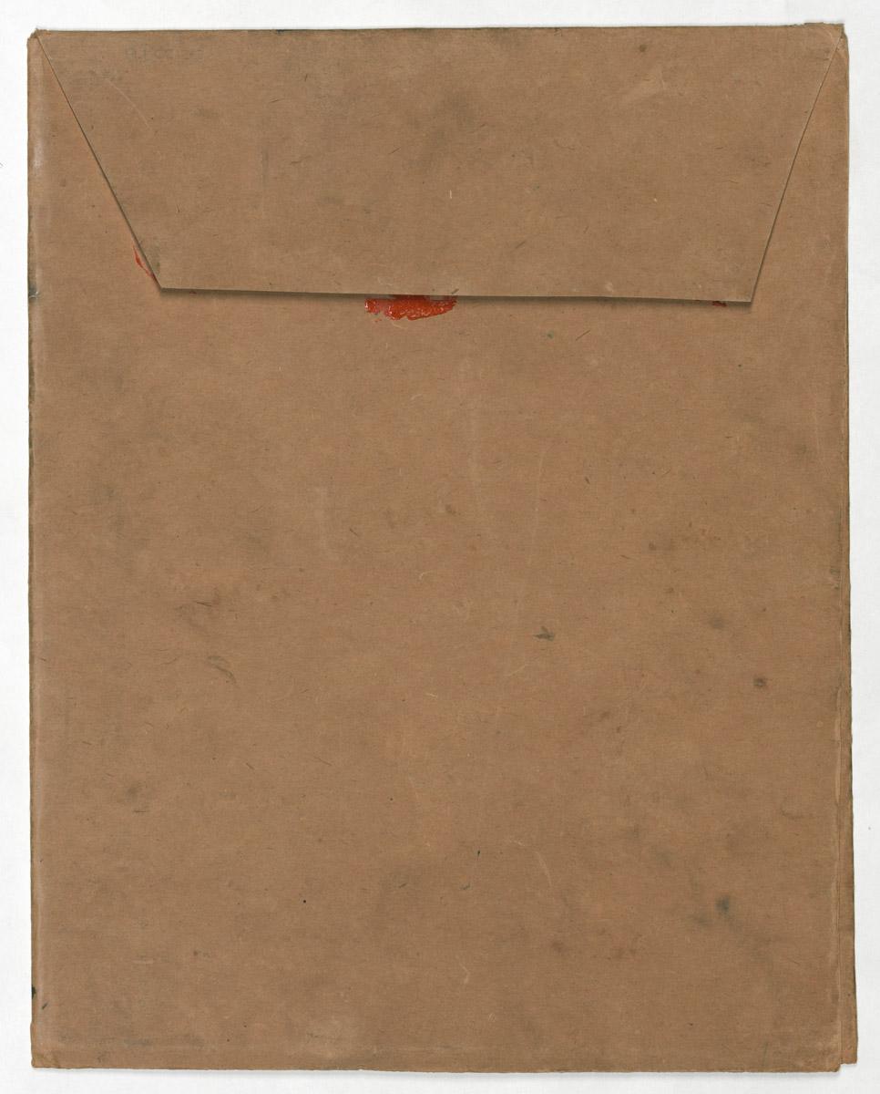 2002.0020.001 B Envelope, reverse