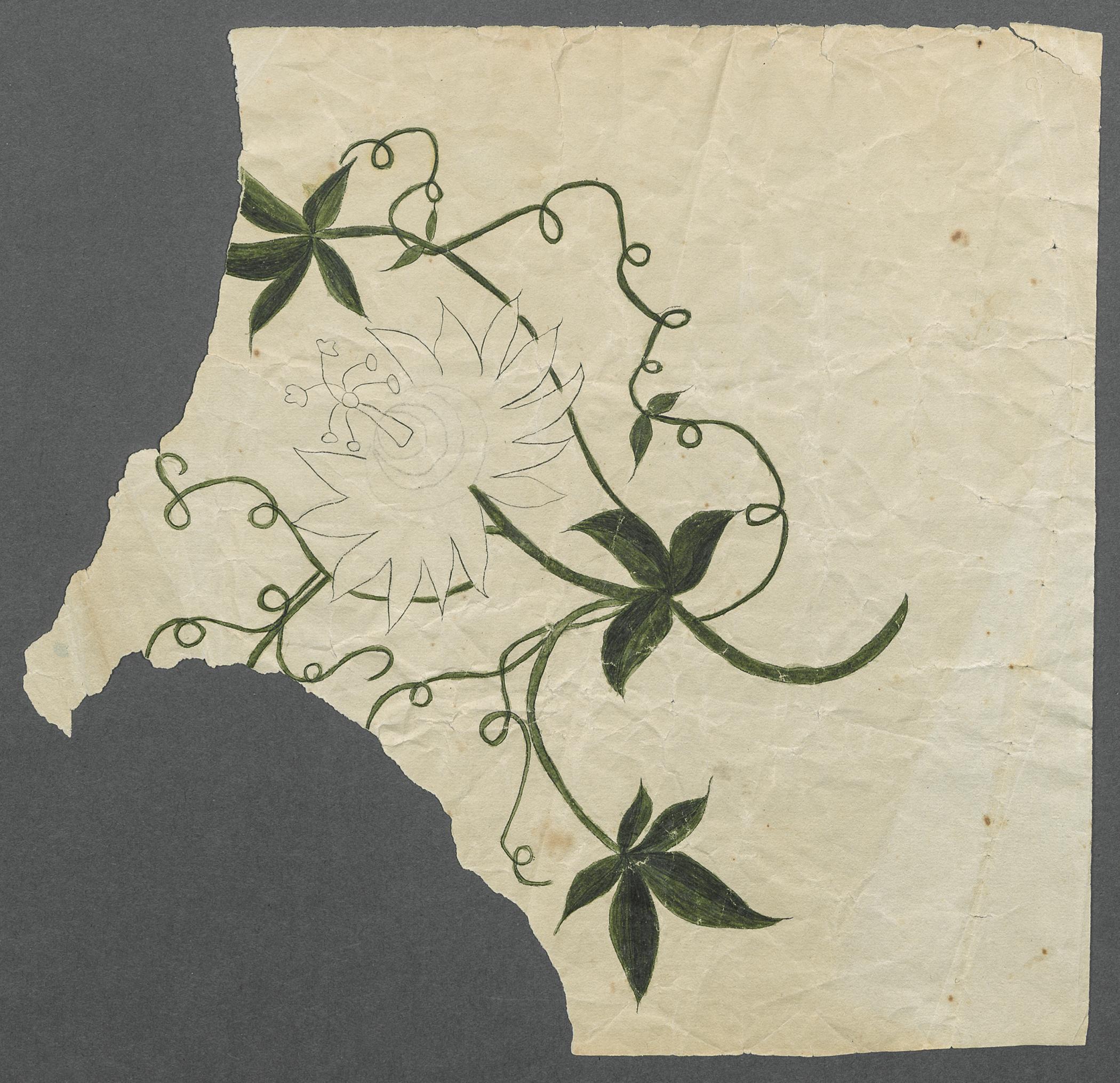 2006.0504 Drawing fragment, view 1