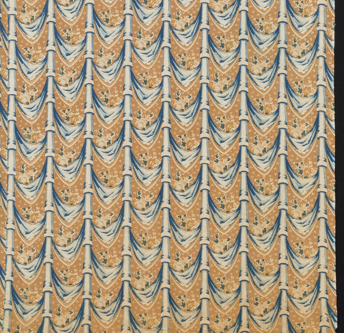 2006.0021.002 Textile, printed, detail 2