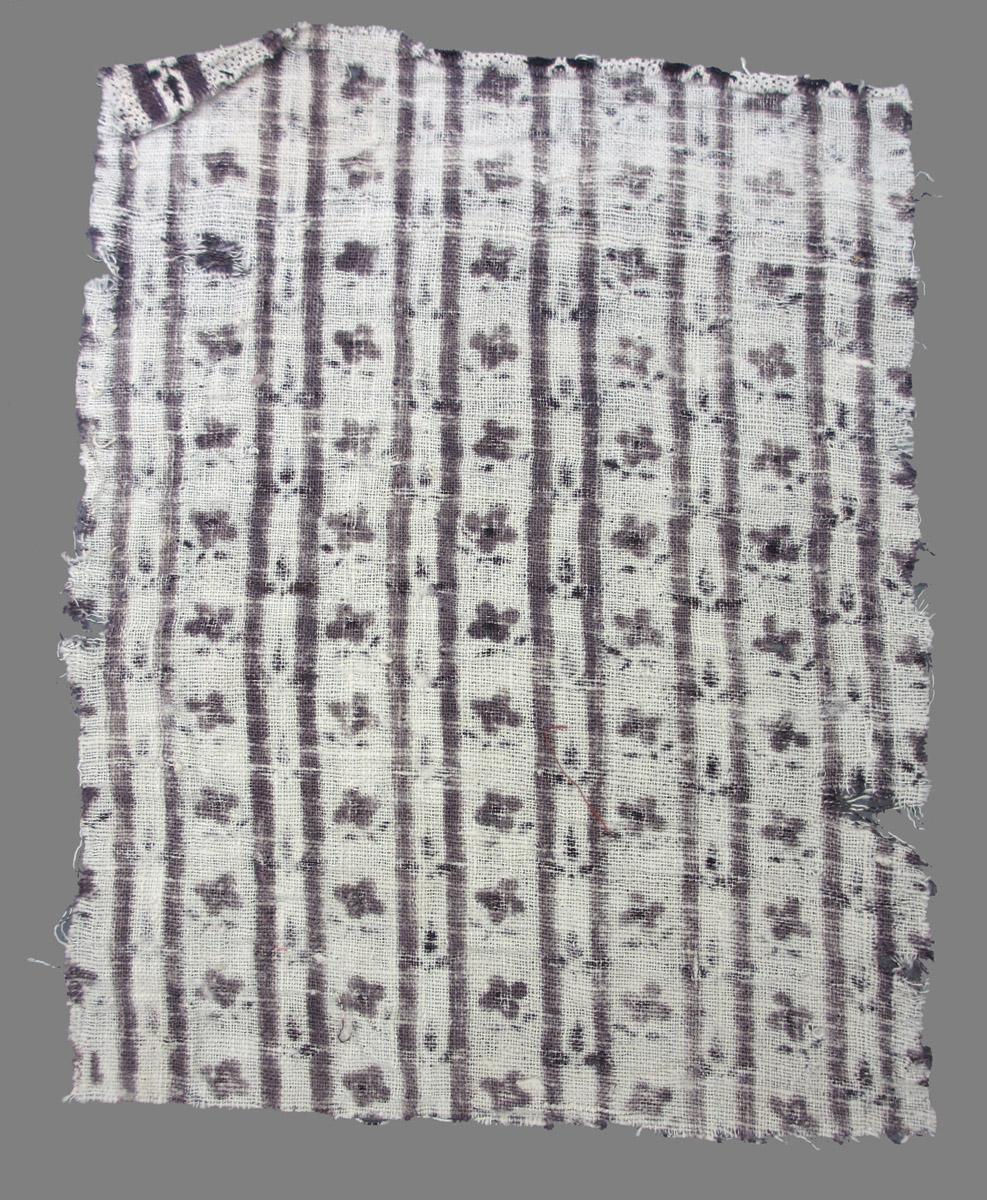 2006.0025.010 textile, printed reverse