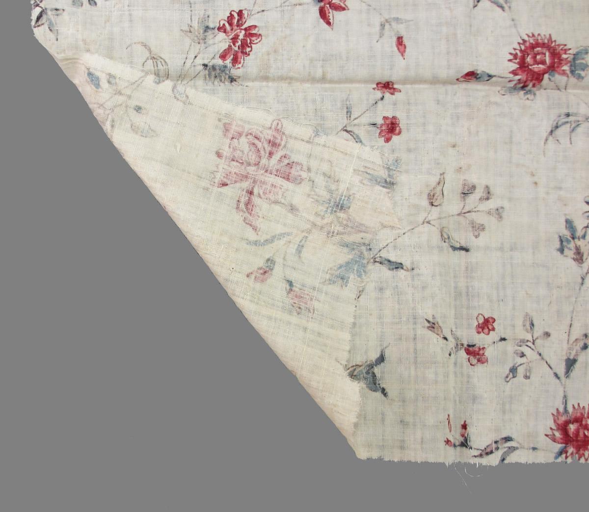 2006.0025.013 C textile, printed folded corner