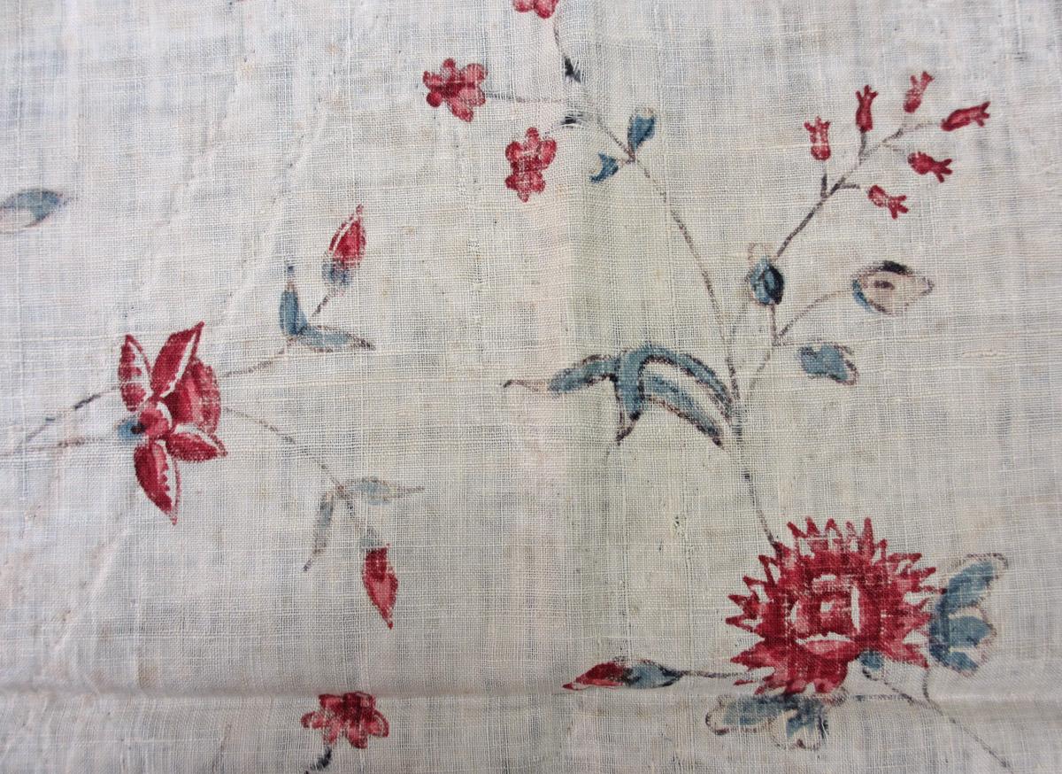 2006.0025.013 C textile, printed detail 2