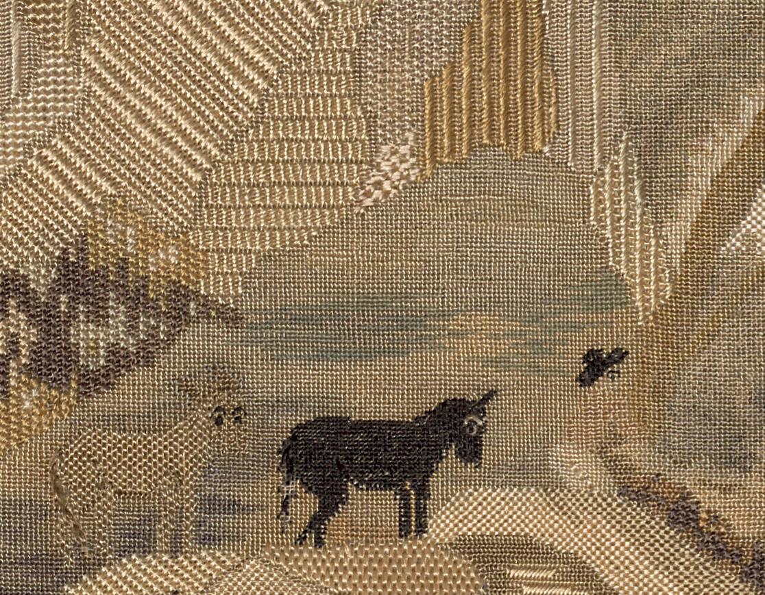 2006.0025.014 Embroidered Textile, Detail 5