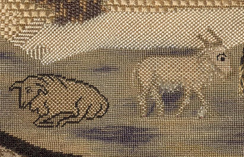 2006.0025.014 Embroidered Textile, Detail 7
