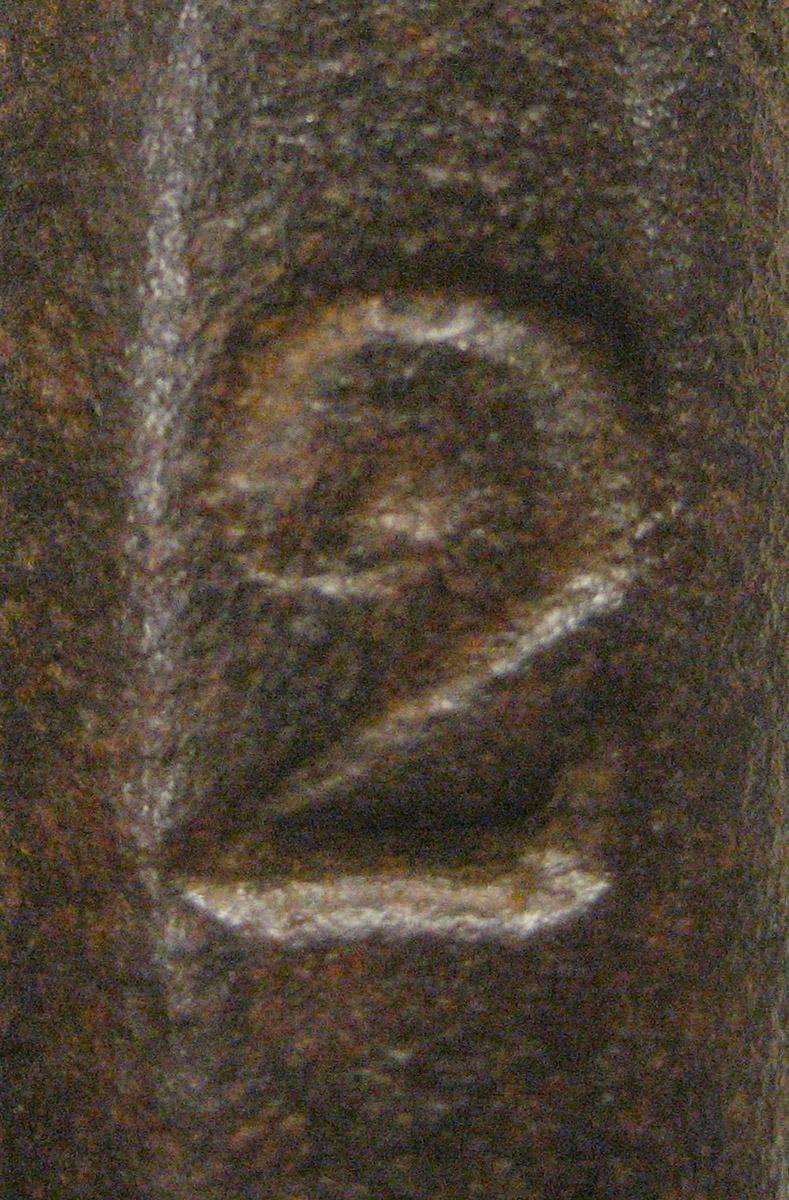 2006.0026 B Pestle (mark)