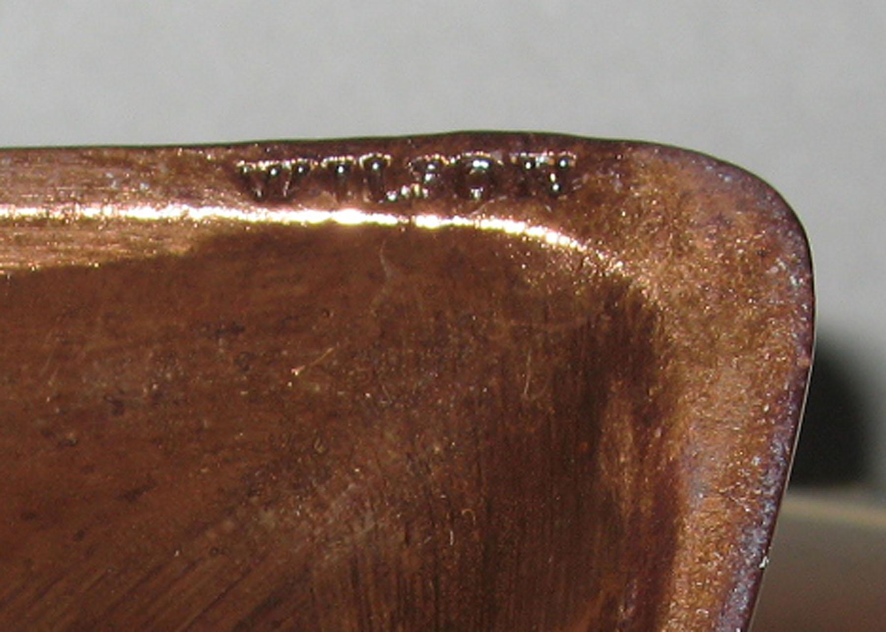 1958.2190 Wilson Lusterware Compote (detail)