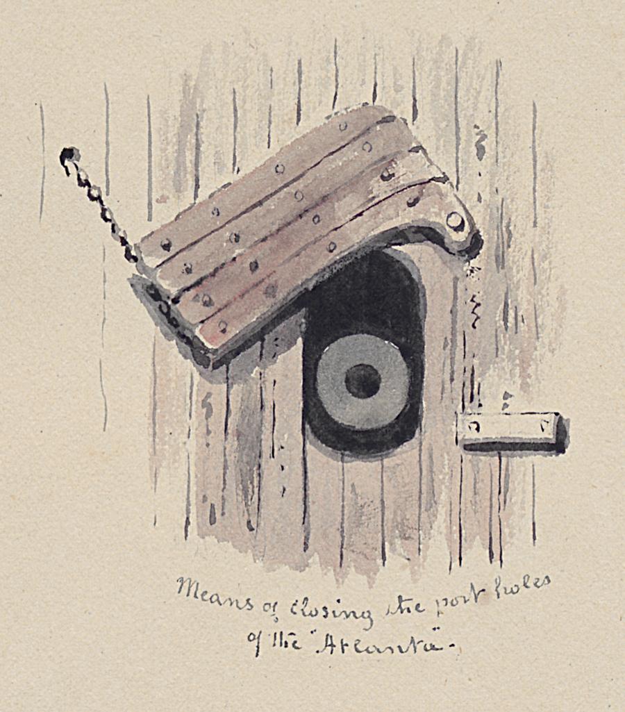 1967.2232 Drawing, Detail 2