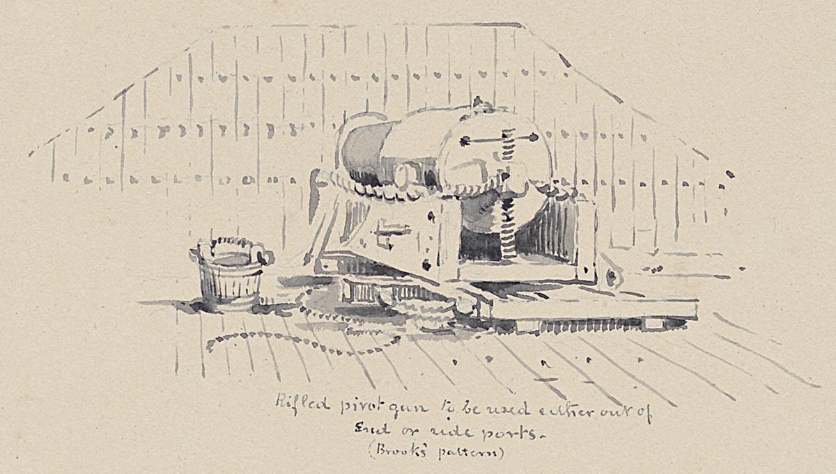 1967.2232 Drawing, Detail 3