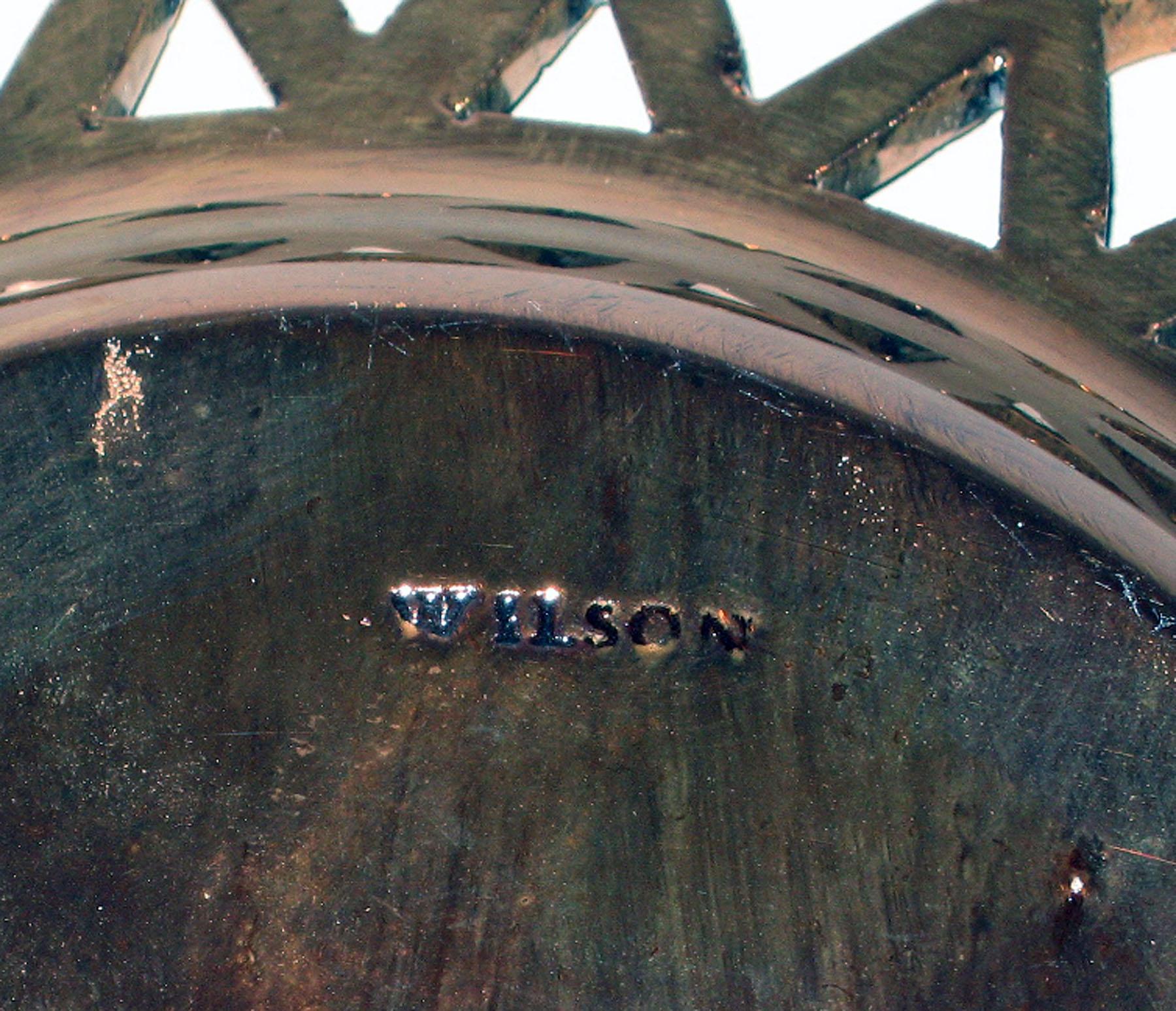 1958.2200 Wilson Lusterware Stand (detail)