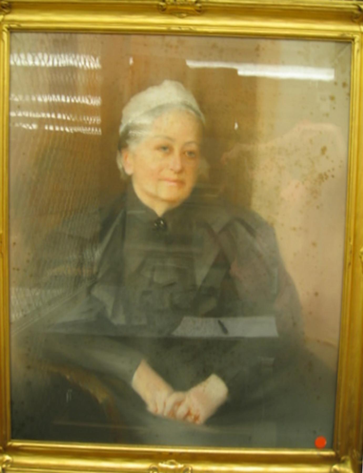 1969.5404 A, B Painting and Frame