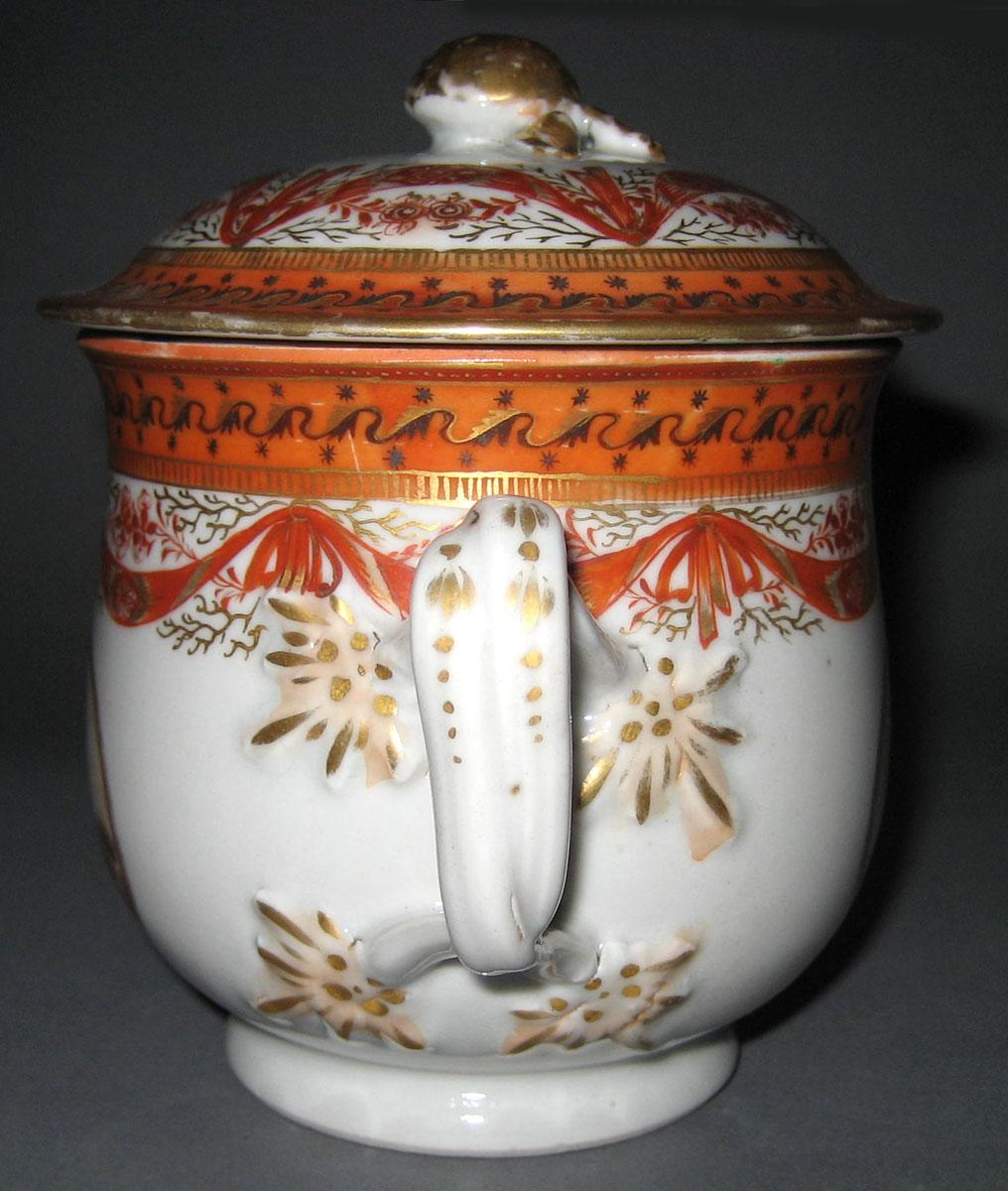 2006.0014.002 Porcelain Sugar bowl view 3