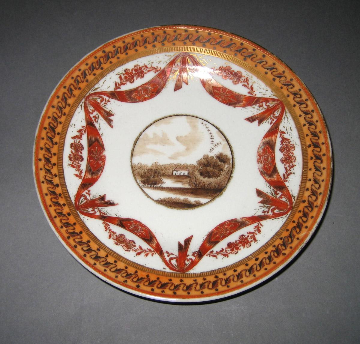 2006.0014.055 Porcelain Saucer
