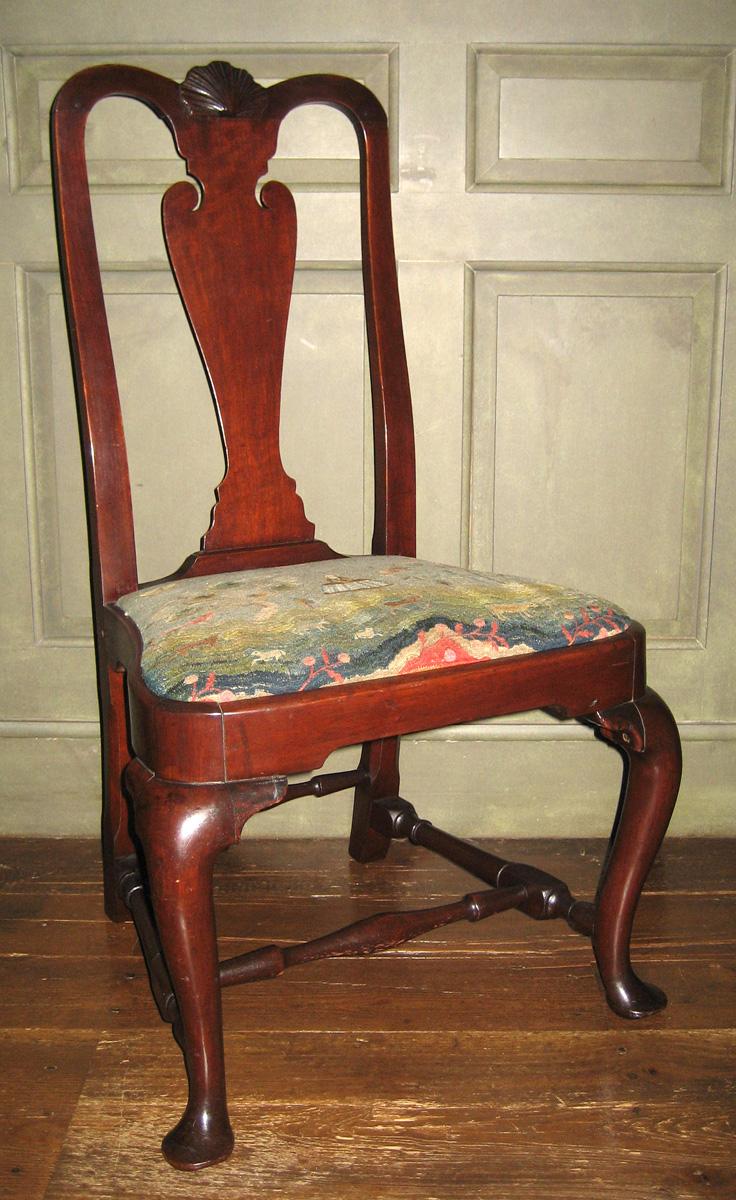 1958.2219 Chair, 1969.5535 Slip seat, view 2