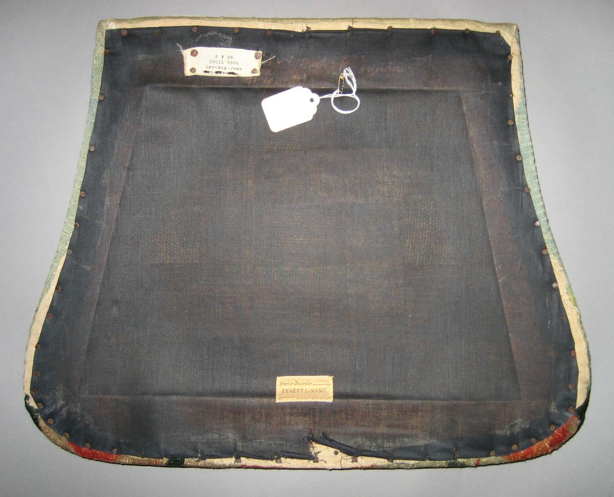 1969.5535 Slip seat, view 2, reverse