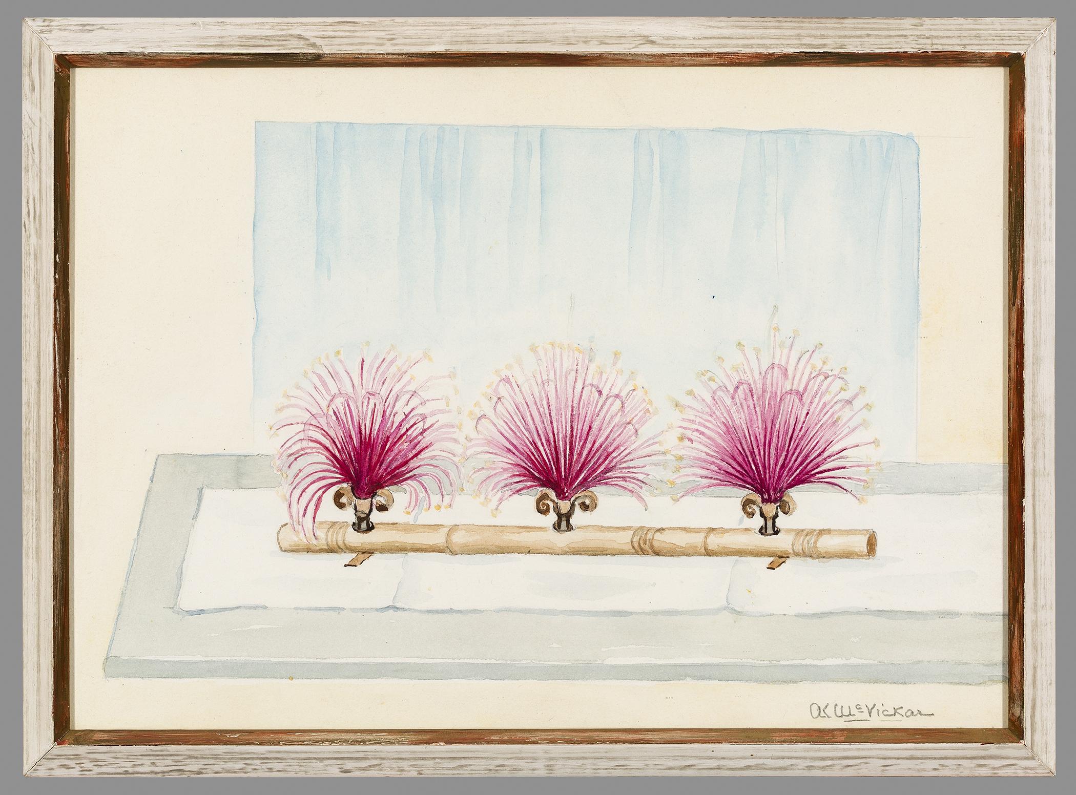 1969.1789 A Watercolor, B Frame, view 2