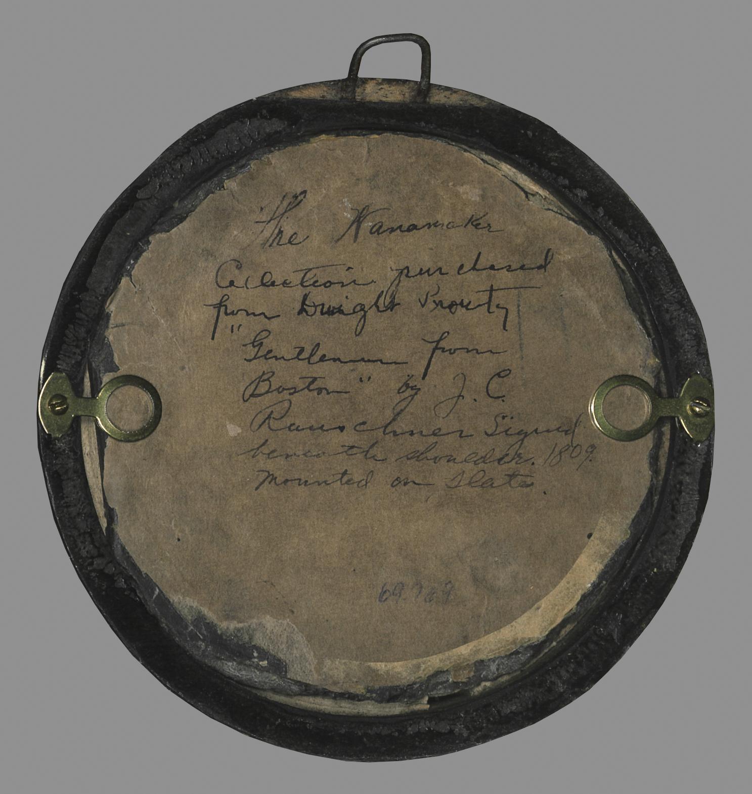 1969.0769 B Frame, reverse