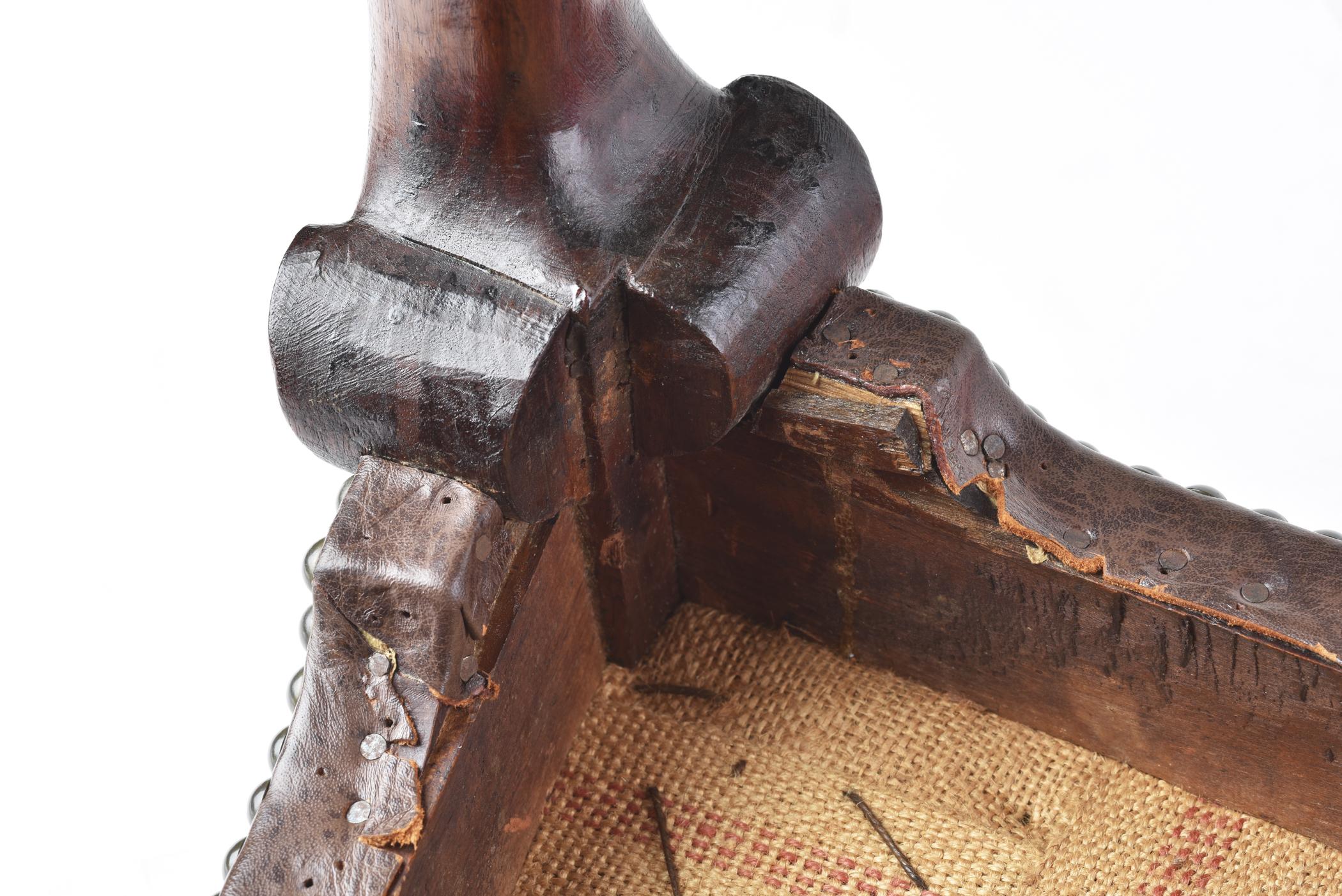 1958.2221 Chair, detail 3