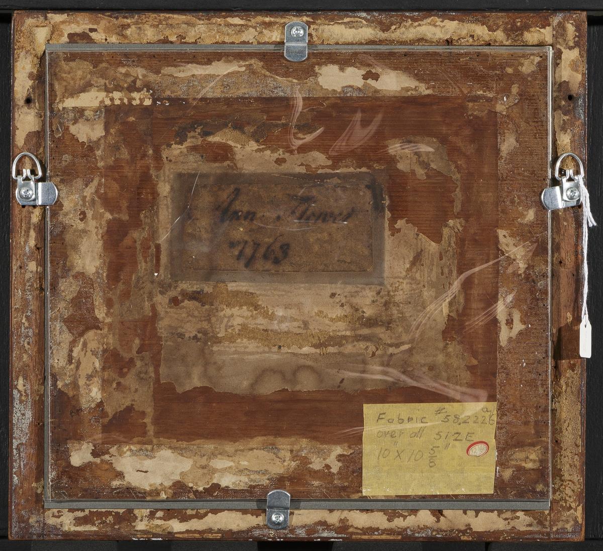 1958.2226 B Needlework Frame, Verso