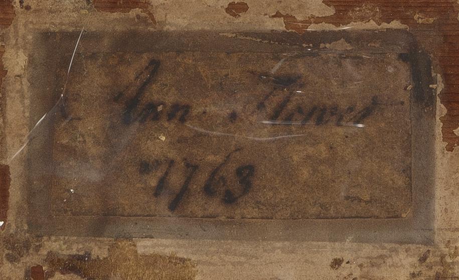 1958.2226 B Needlework Frame, Verso Detail