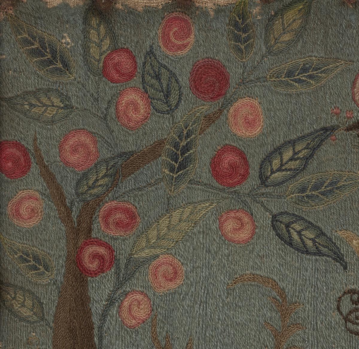 1958.2227 A Needlework Picture, Detail 4
