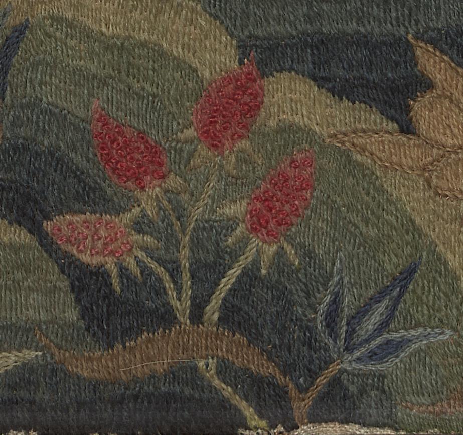 1958.2227 A Needlework Picture, Detail 8