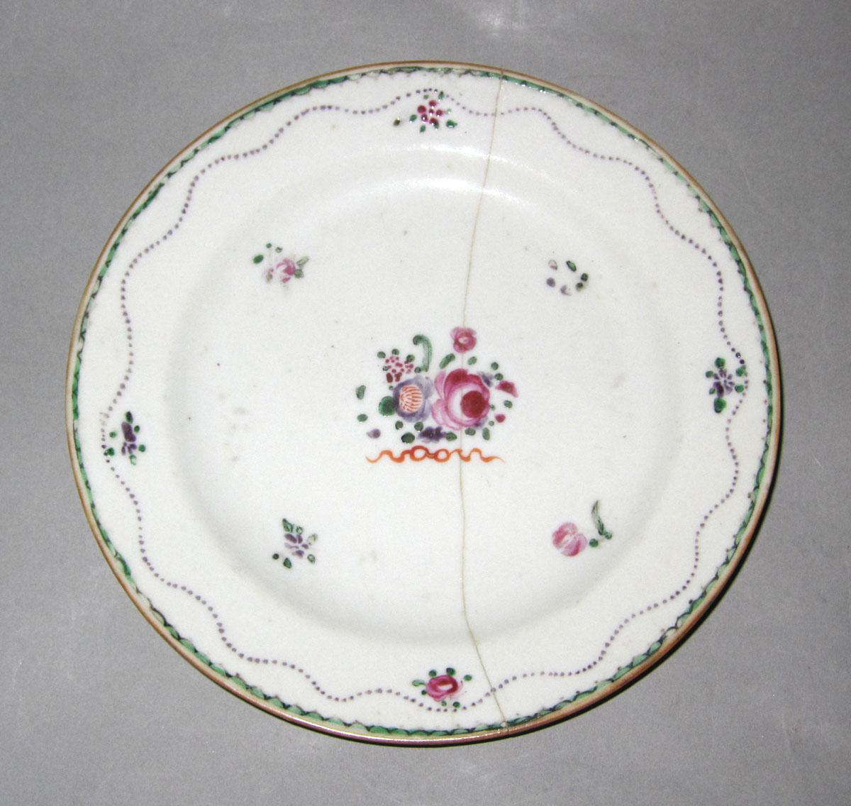 1962.0542 Porcelain plate