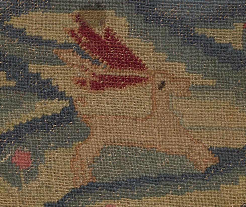 1958.2228 A Canvaswork Picture, Detail 3