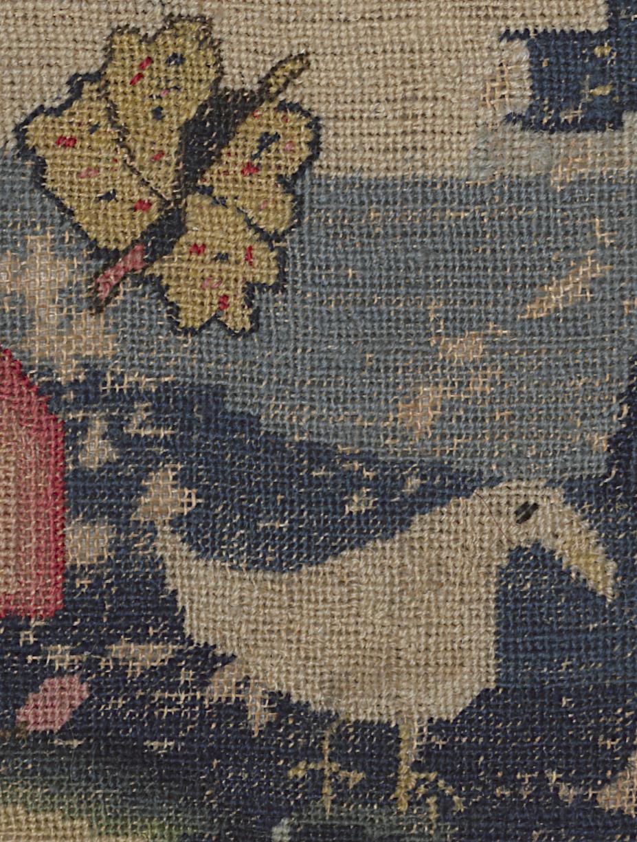 1958.2230 A Needlework Picture, Detail 7