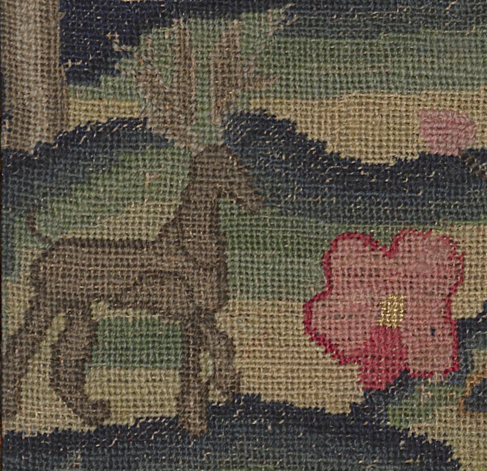 1958.2230 A Needlework Picture, Detail 8