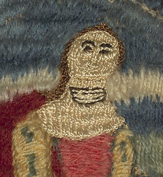 1958.2231 A Needlework Picture, Detail 9